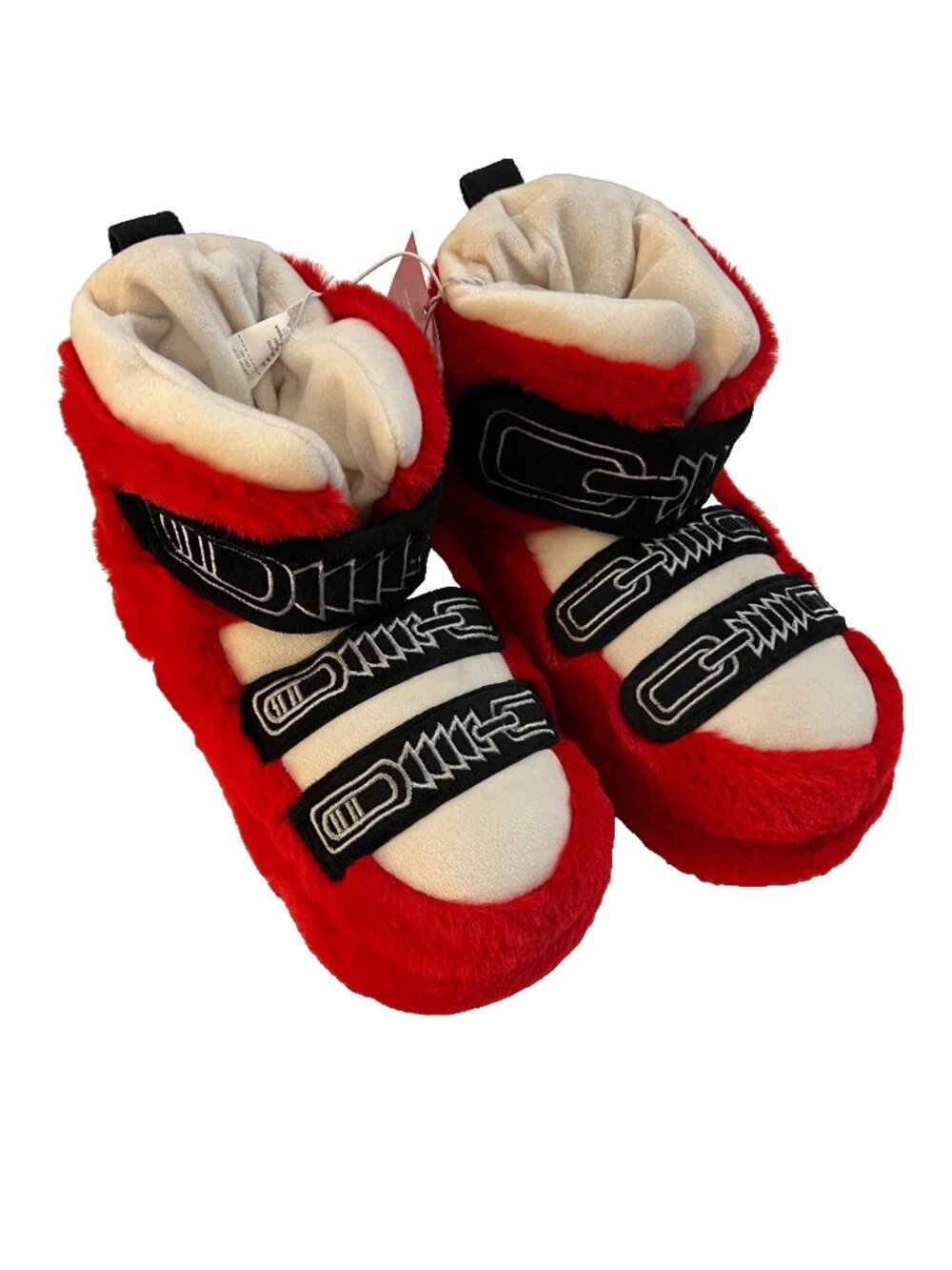 Kids Wondershop Red Ski Bootie Fuzzy House Slipper Sz S 13-1 NWT